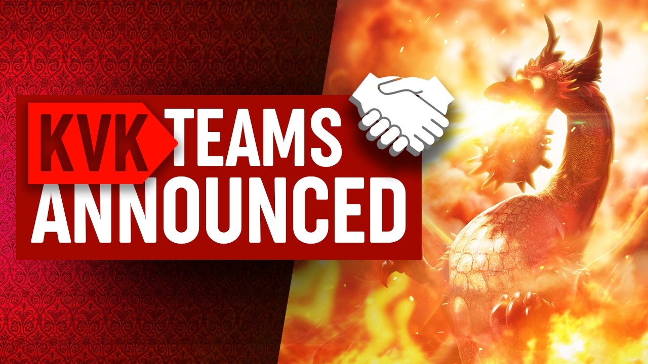 G2 KvK Teams Announced! | Call of Dragons