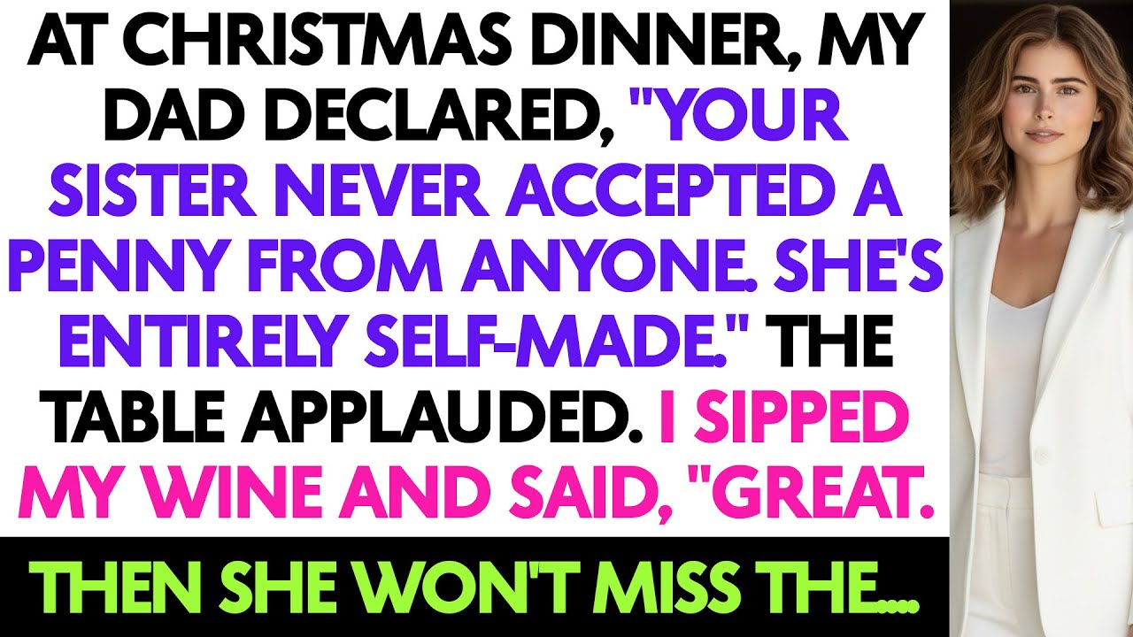 At Christmas Dinner, My Dad Declared, 