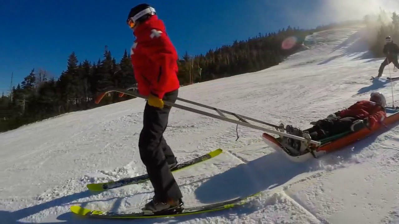 Snow Pro Tips: Running a Loaded Toboggan in the Handles