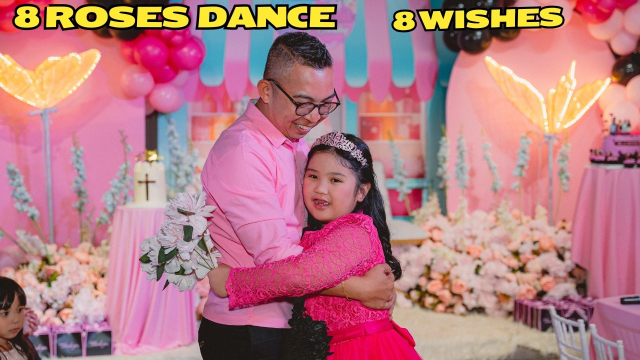BIRTHDAY VLOG 🎈| Dancing with 8 roses on my 8 birthday 🌹✨Sharing