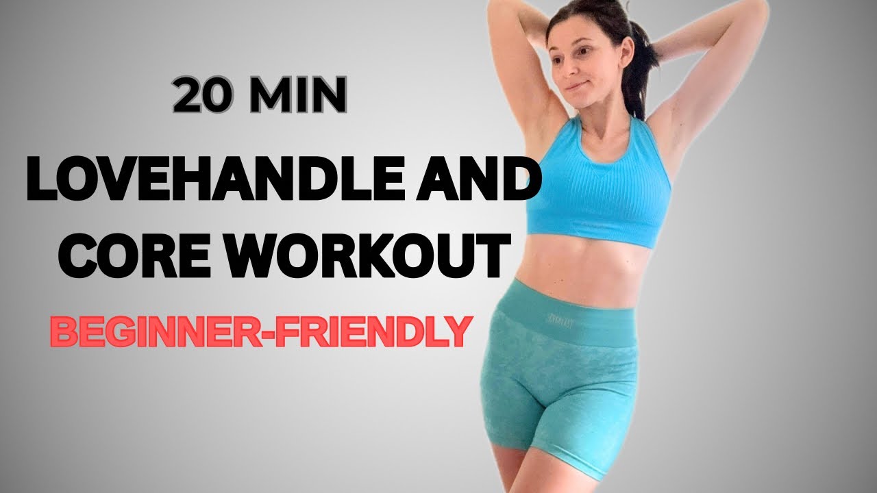 Lose Love Handles & Belly Fat | 20 Minute At-Home Workout (No Equipment)