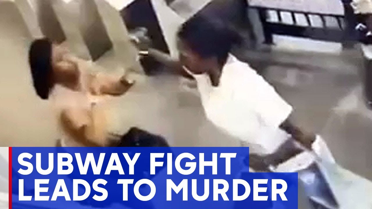 Video shows fight leading up to fatal subway station stabbing
