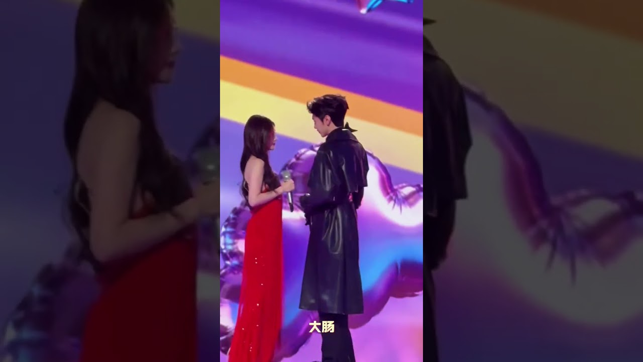 110226 Chen Zheyuan's Performance with Li Yitong in Hunan tv Spring Gala Festival Tonight. 