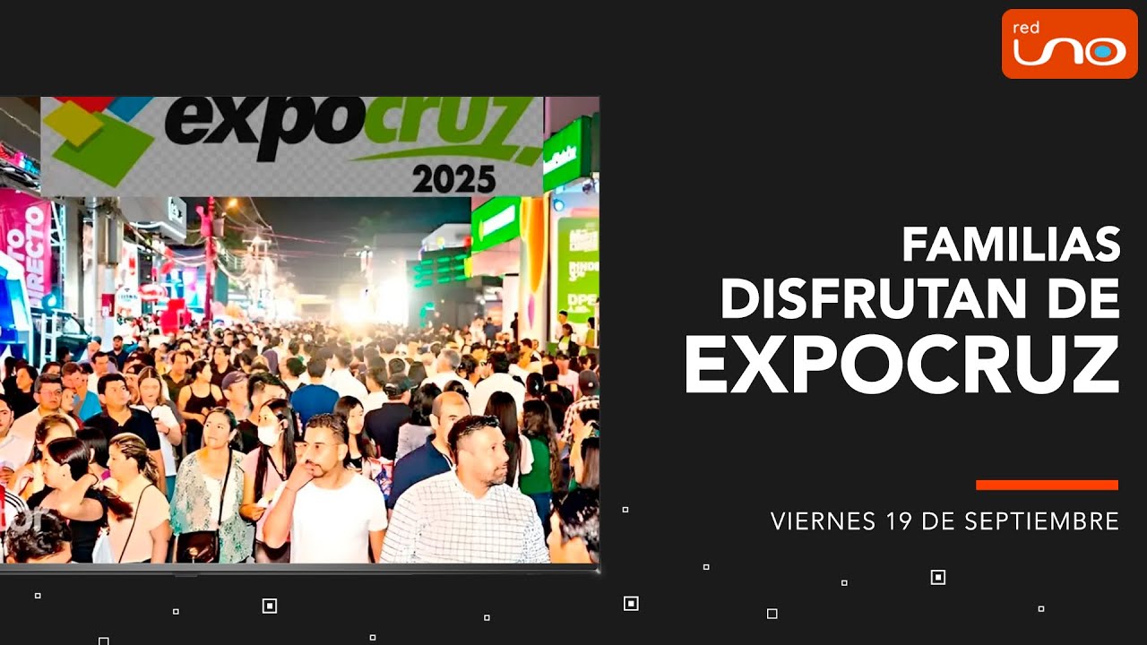 FAMILIAS DISFRUTAN DE EXPOCRUZ 2025