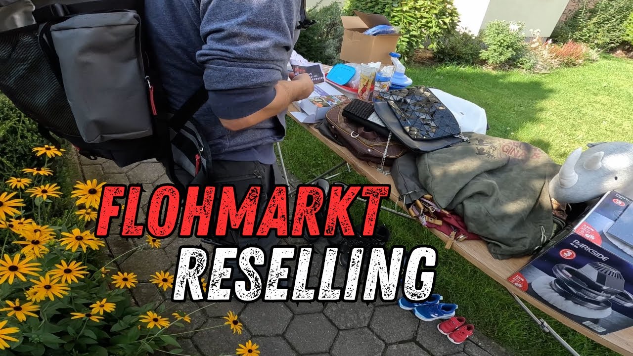 Flohmarkt Schn&auml;ppchenjagd 2025 - Reselling Tour 💸