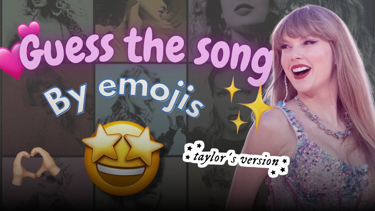 Can You Guess the Taylor Swift Song from Emojis? 🎤🔥 | Easy Swiftie Emoji Challenge