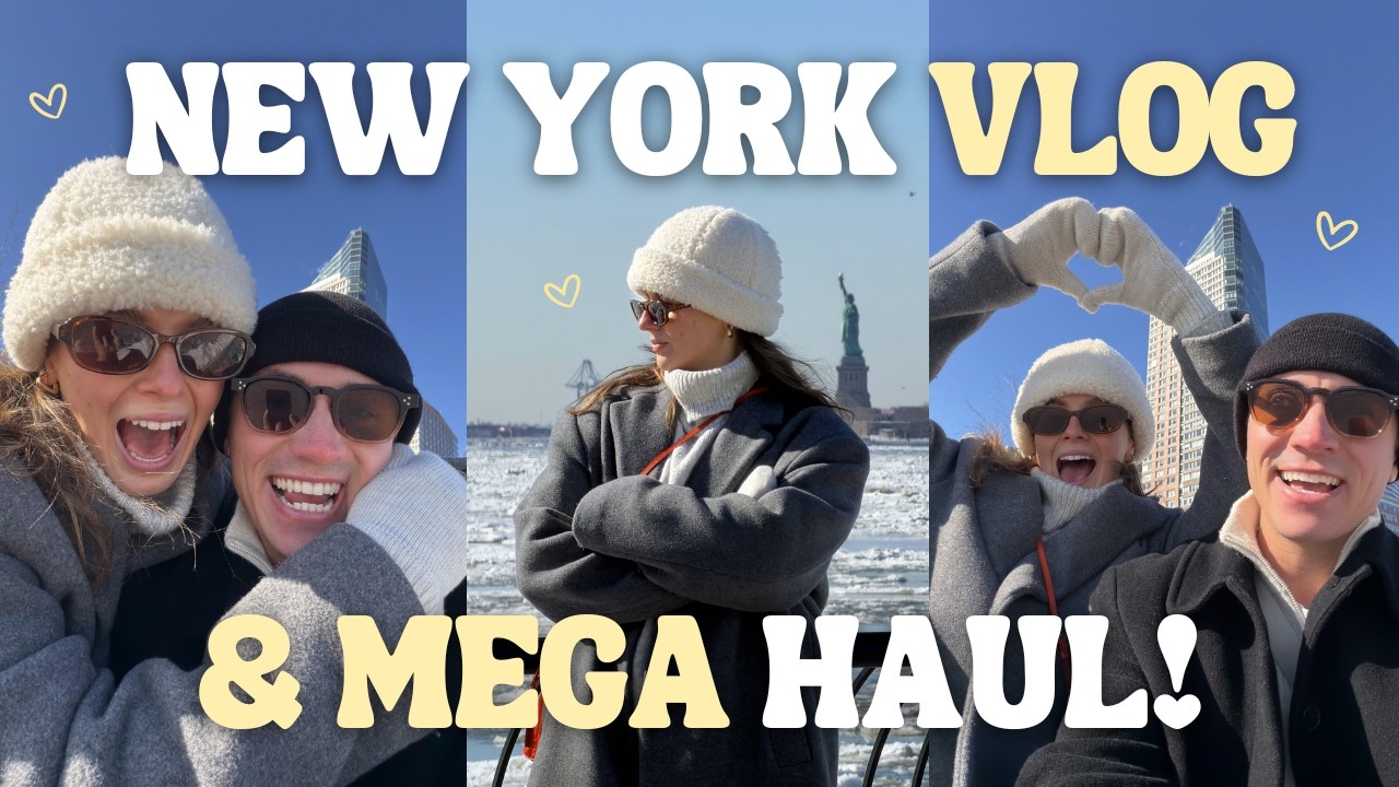 NEW YORK CITY GRAND FINALE🗽 | Meeting Lady Liberty & a Huge NYC Haul!