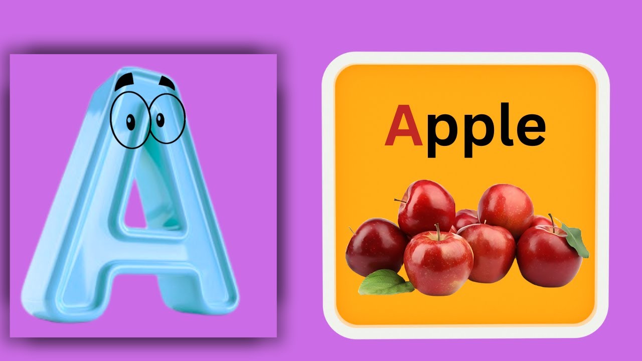 A for Apple | ABC Alphabet Song | A to Z Learning for Kids | Preschool & Toddler ABC