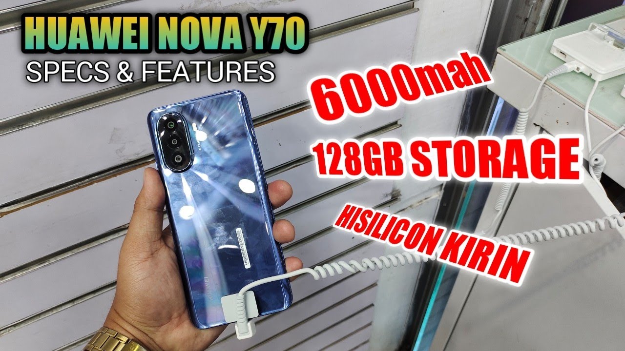 Huawei nova Y70 / Napaka Lupit ng Specs ! / Pwedetech