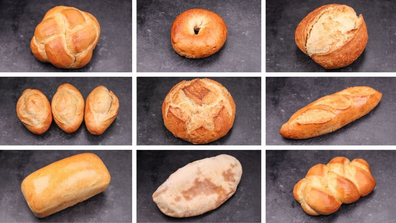 9 Bread Shaping Methods Explained