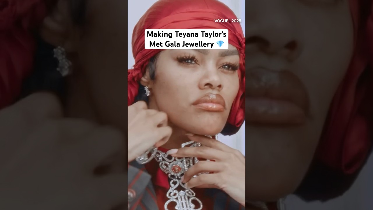 Ruth E. Carter Checks a Custom Met Gala Piece for Teyana Taylor #shorts #teyanataylor  #metgala
