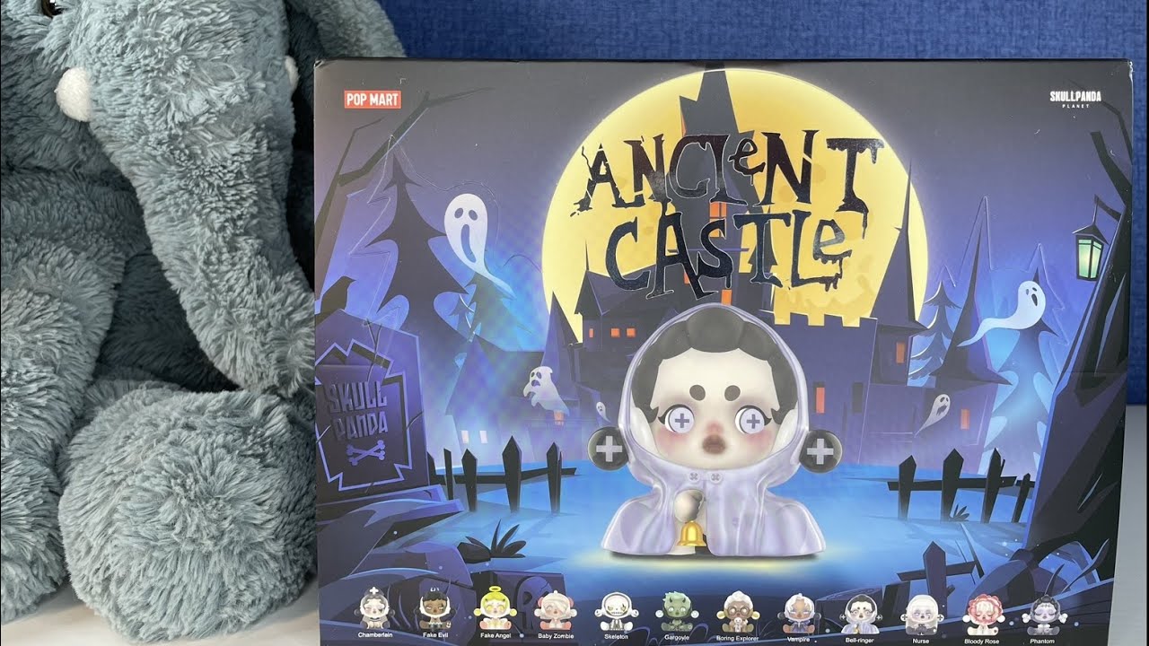 Pop Mart x Skull Panda Ancient Castle Full Case Unboxing 🎃 | Gigi's Toys and Collectibles