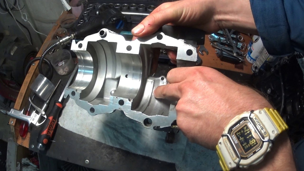 Дважды изувеченый коленвал Тохацу 30 (Tohatsu M 30)