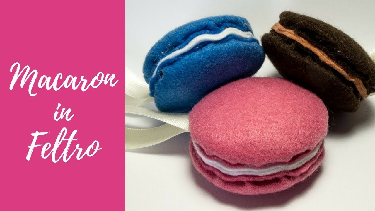 Tutorial: Macaron in Pannolenci (felt macaron)