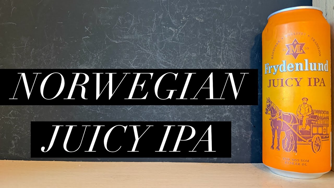 Обзор Frydenlund Juicy IPA, Frydenlund Bryggeri, обзор норвежского пива