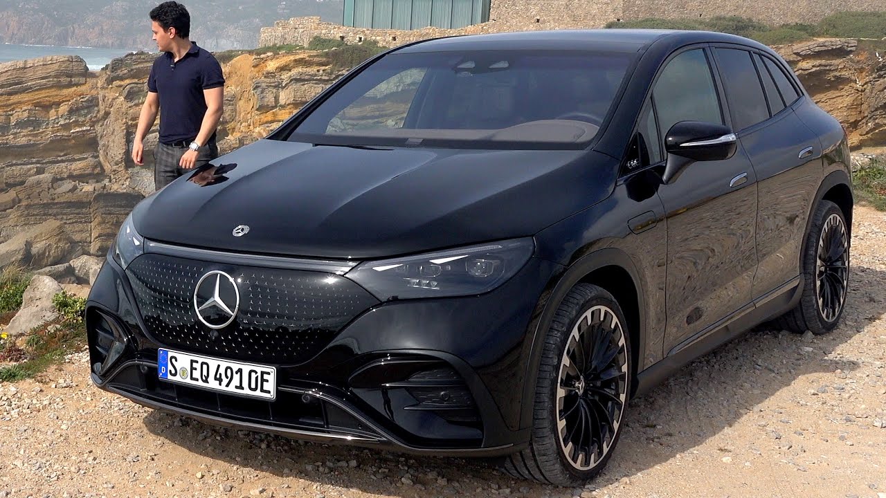 NEW 2024 Mercedes EQE SUV AMG | versus GLE Full Review Drive Interior Exterior