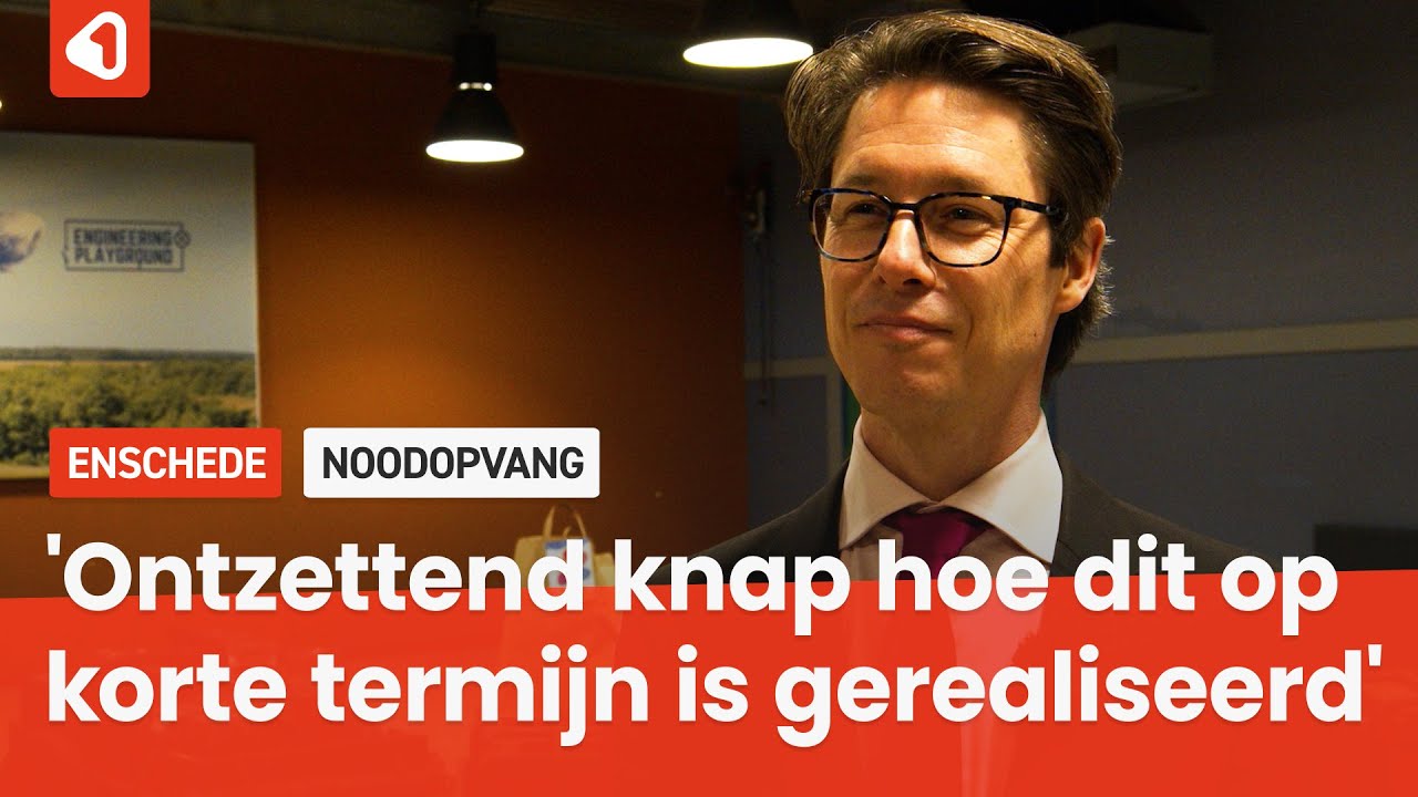 COA-directeur Joeri Kapteijns onder de indruk van noodopvang asielzoekers