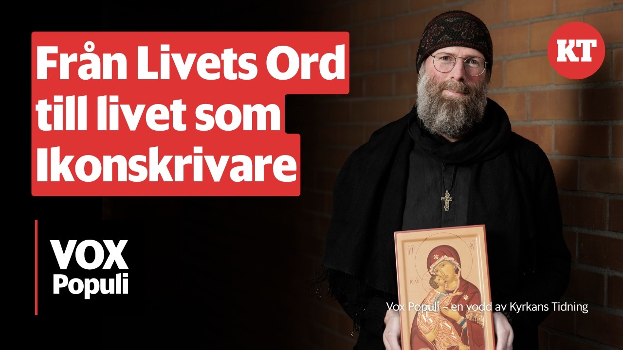 Fr&aring;n Livets ord till livet som ikonskrivare - Robin Johanssons ov&auml;ntade resa och ikonernas comeback!