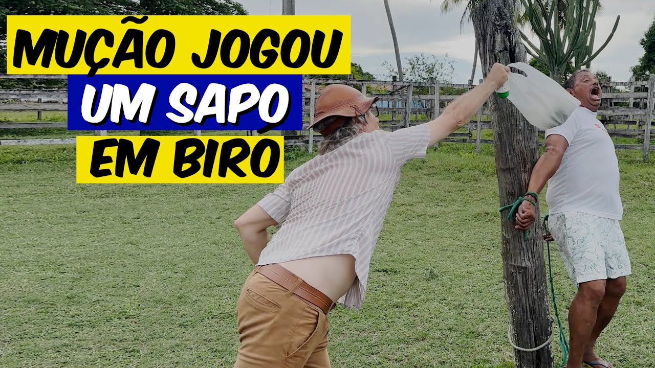 BIRÓ FICOU AMARRADO E MUÇÃO APROVEITOU!