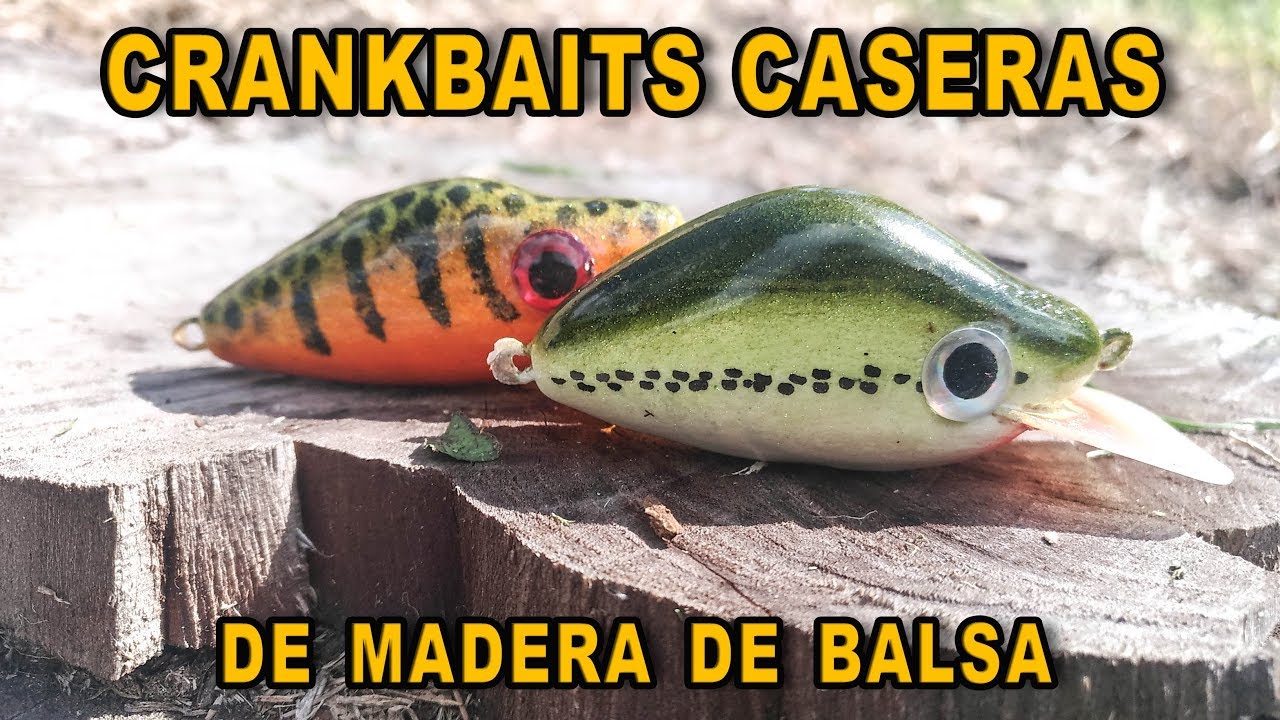 DIY Lures / Como hacer crankbait caseras super efectiva y faciles - 📽 # 125