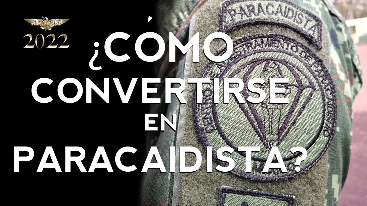 ¿CÓMO CONVERTIRSE EN PARACAIDISTA?