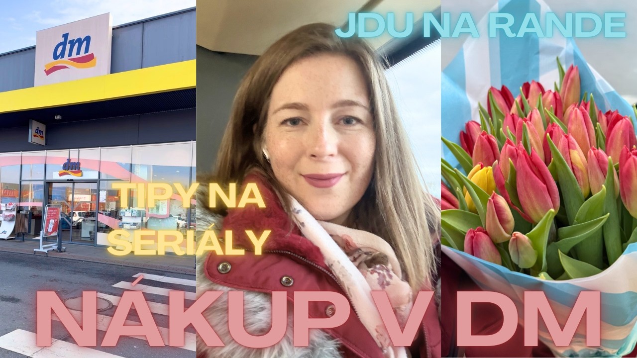 NÁKUP V dm 🛍️| TIPY NA SERIÁLY📺| VYPADLY NÁM GUMIČKY🤦🏼| JDU NA KOSMETIKU🤩