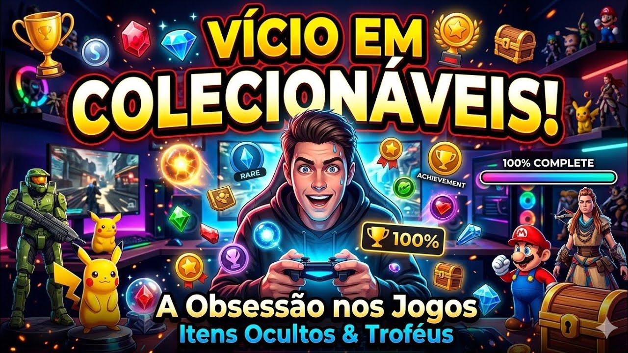 A Psicologia dos Itens Colecionáveis