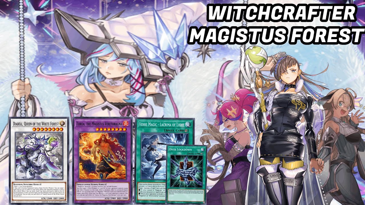 Witchcrafter Magistus White Forest || Yu-Gi-Oh Master Duel