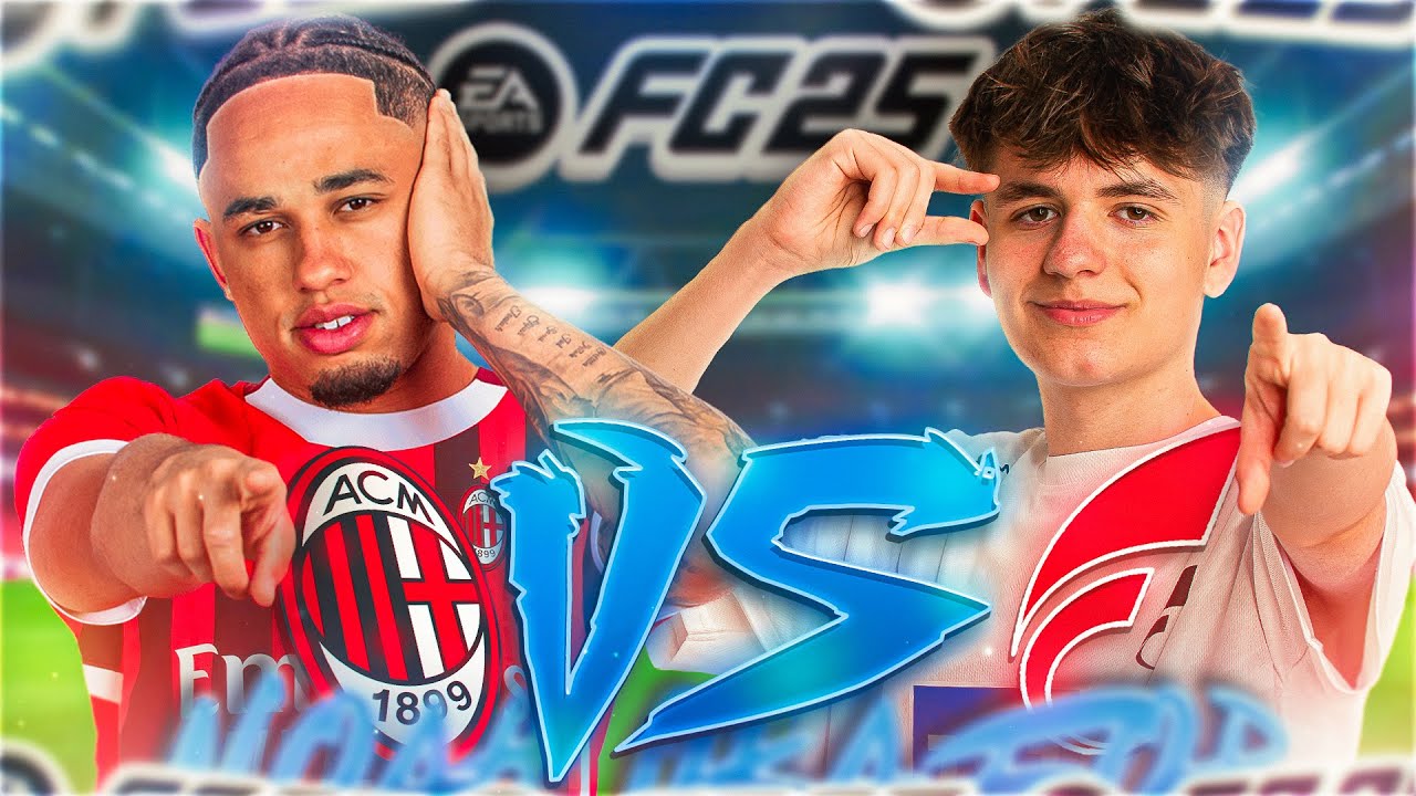 ICH SPIELE GEGEN AC MAILAND PROFI NOAH OKAFOR 👀 AC MAILAND VS FOKUS! 🔥 | FC25