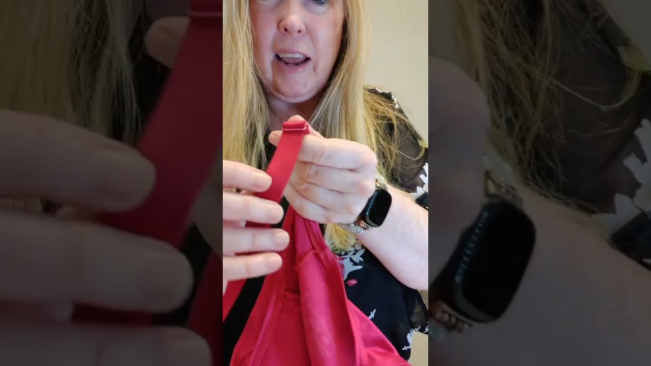 the strap saver on an ultimate cami