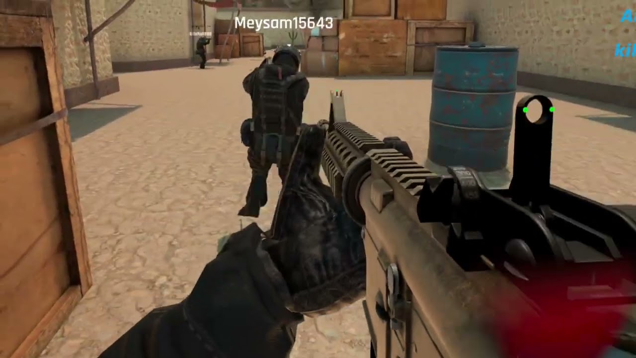  I played the best free shooting game