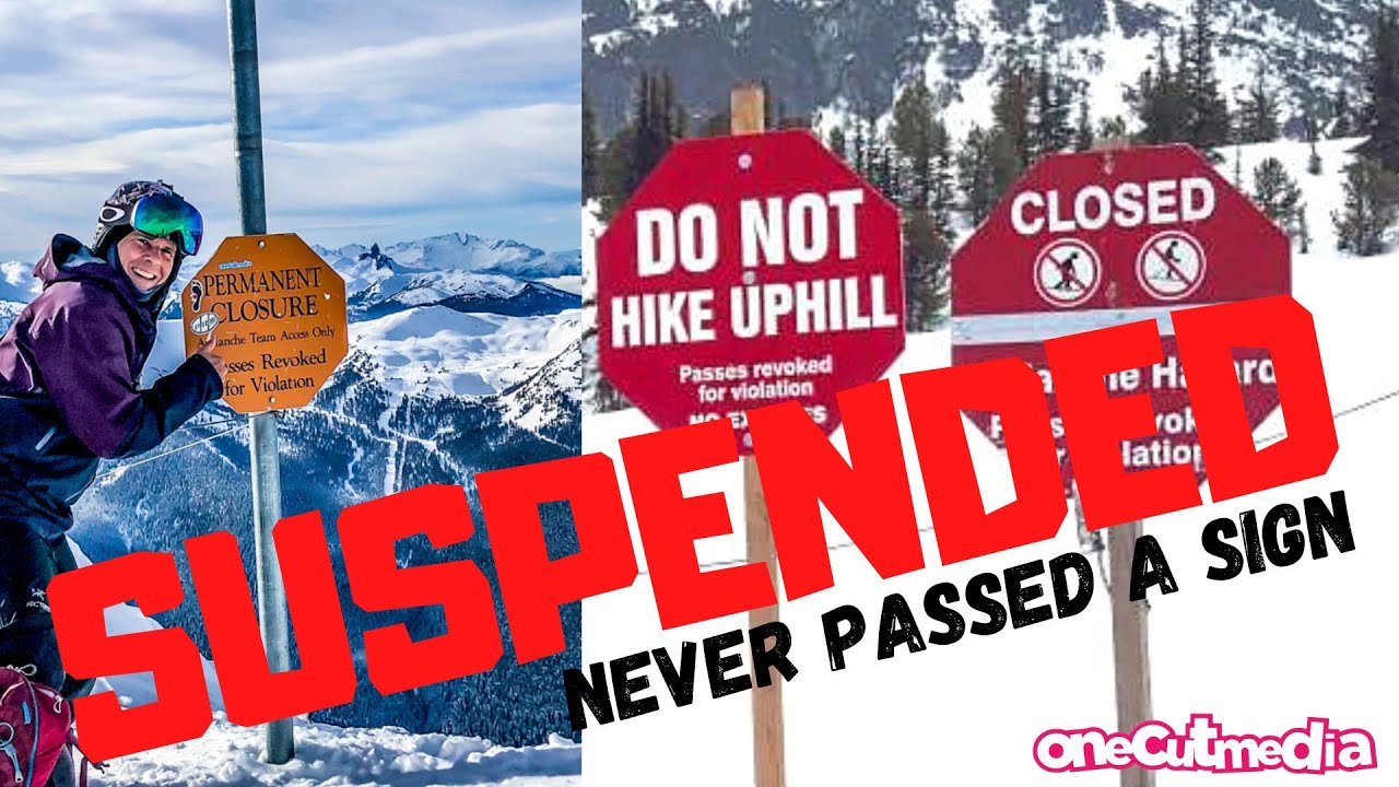 My Pass was Suspended by Whistler [VAIL] for 30 Days   onecutmedia