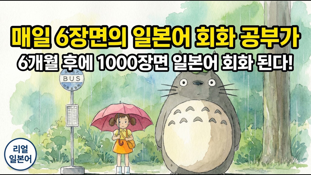 세상에서 하나뿐인 매일 6장면 일본어 회화 - No.009