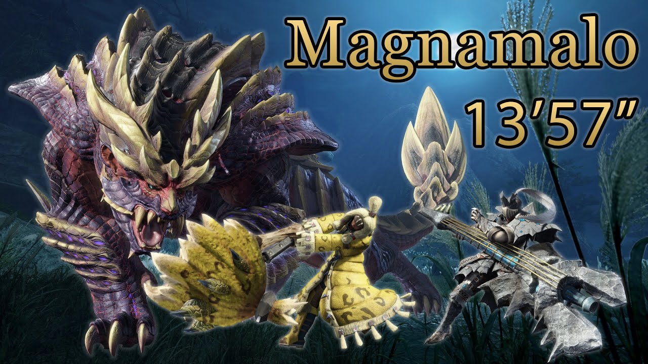 MHRise Demo | Duo Magnamalo Hunting Horn/Hammer 13'57