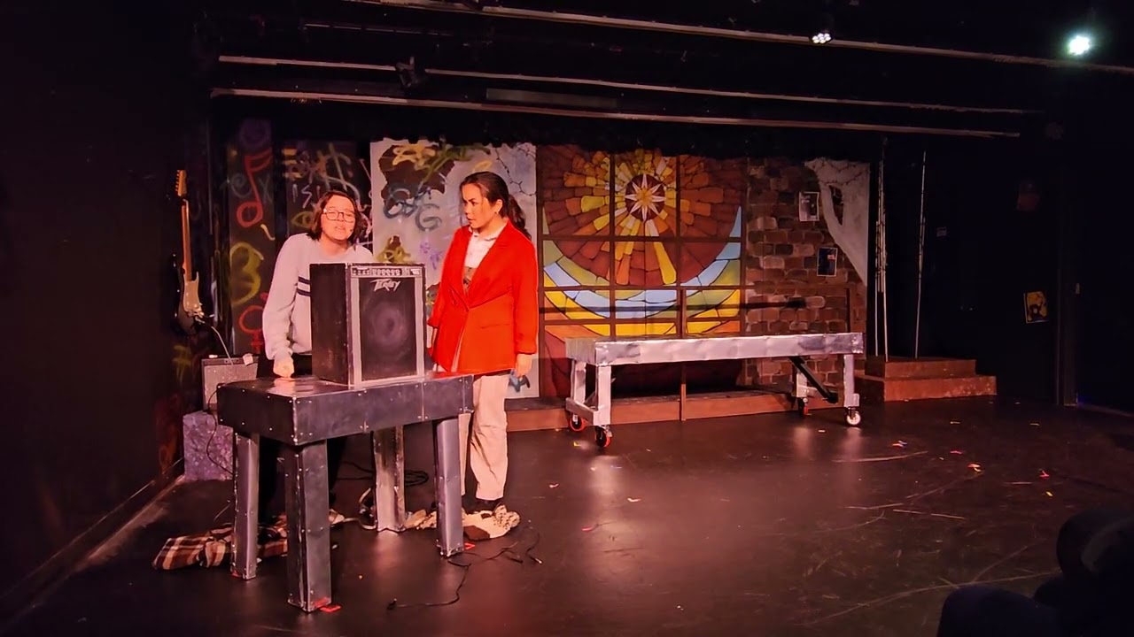 Emma Nicholson and Z Davis 2025 StageCoach RENT Tango Maureen. Emma as Joanne Jefferson. 