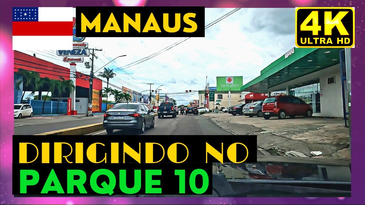 🇧🇷 Dirigindo no Parque 10 | #manaus 2023 | #gopro Hero 11 | 4K