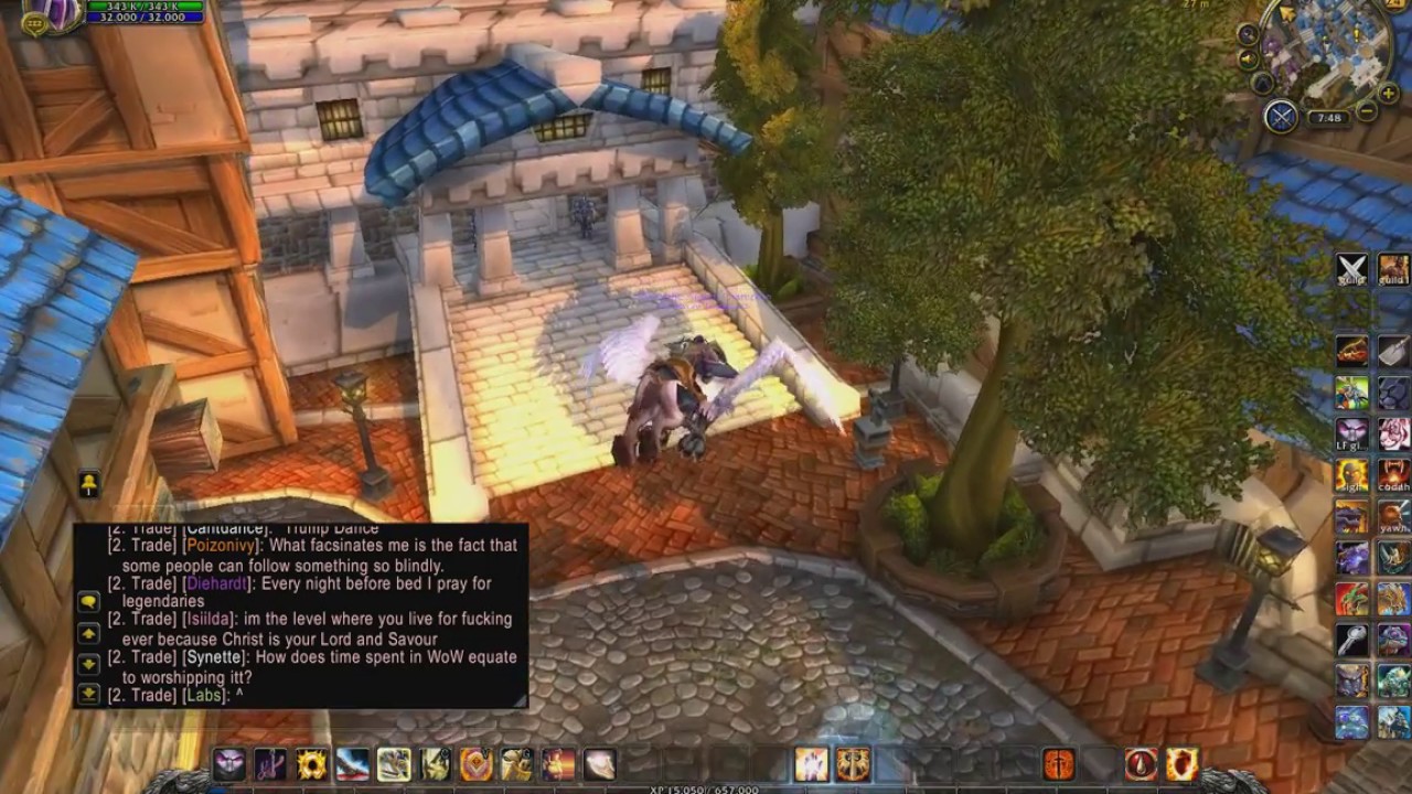 Lets play WoW:Legion Leveling Paladin lvl 100-110 Ep1