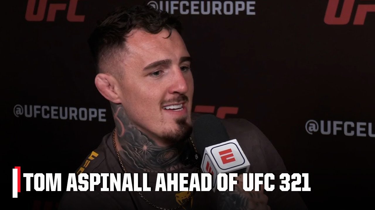 Tom Aspinall INTERVIEW: UFC 321 against Ciryl Gane, legacy, defence vs. Blaydes & more | ESPN MMA