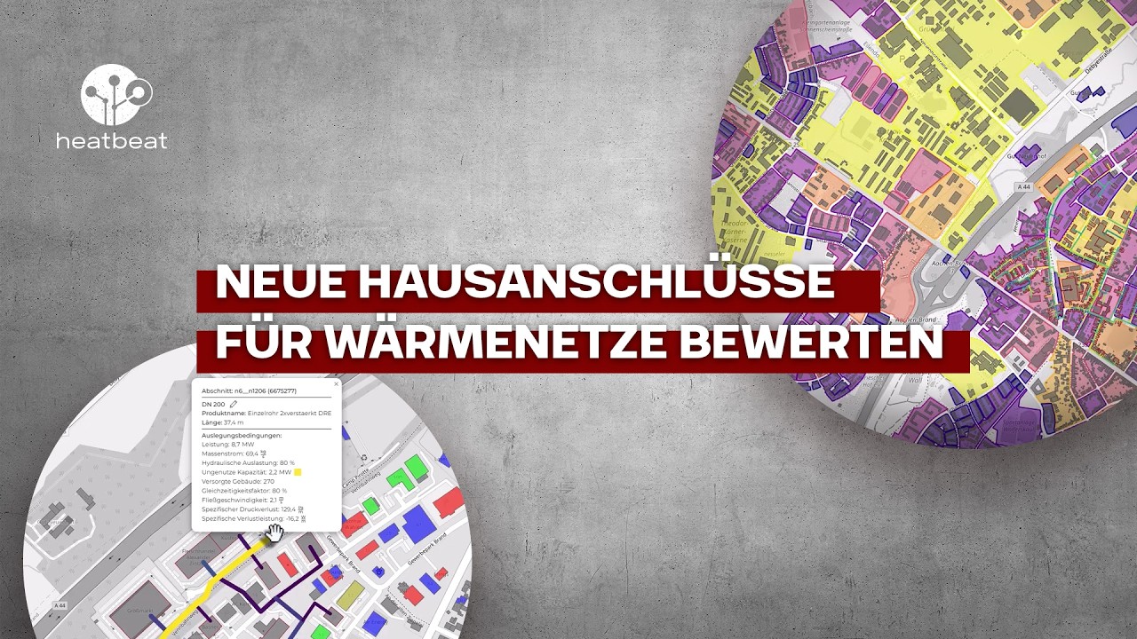 Neue Hausanschlüsse für Wärmenetze bewerten
