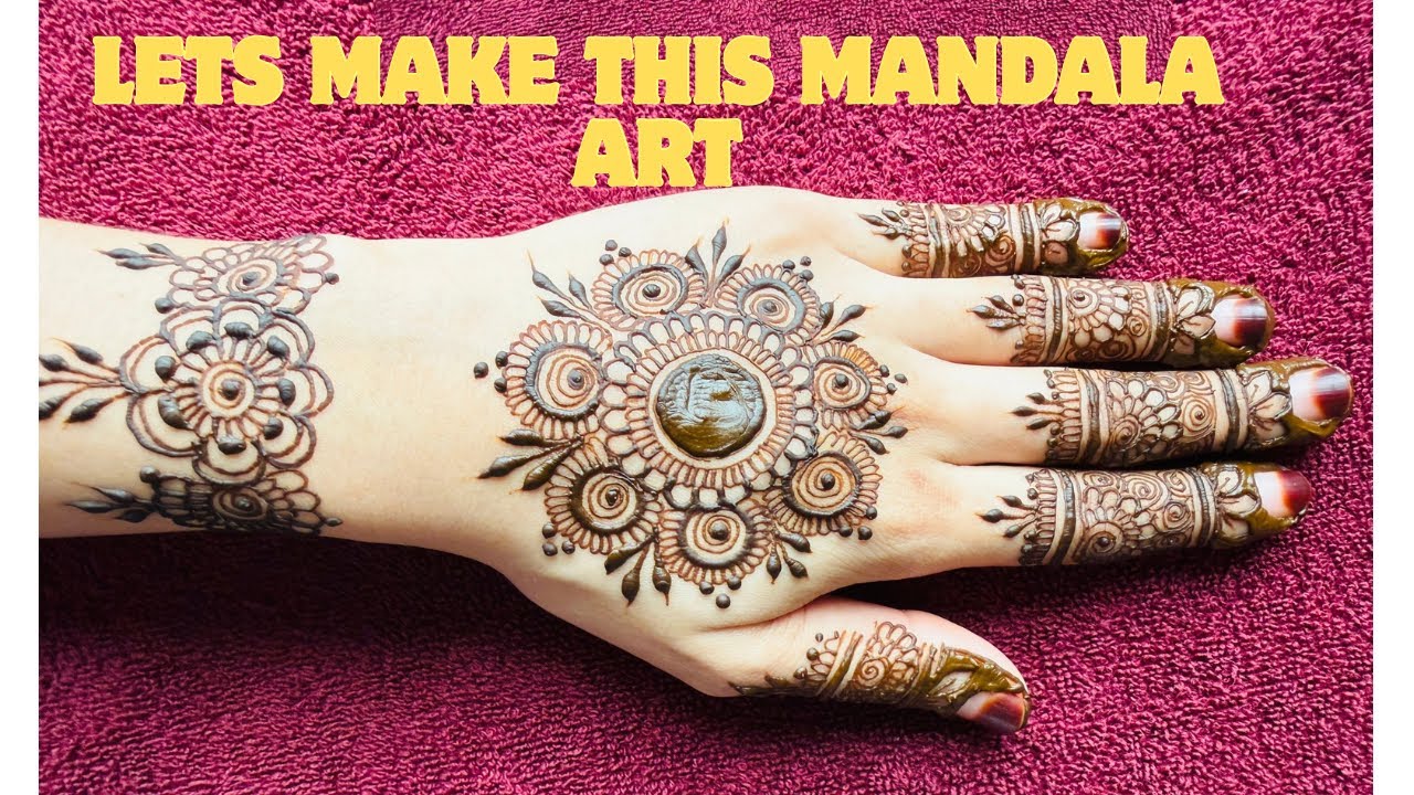 Mandala design #henna #mehndi #mehndidesign #art #artist #learning #viralvideos #motivation #viral 