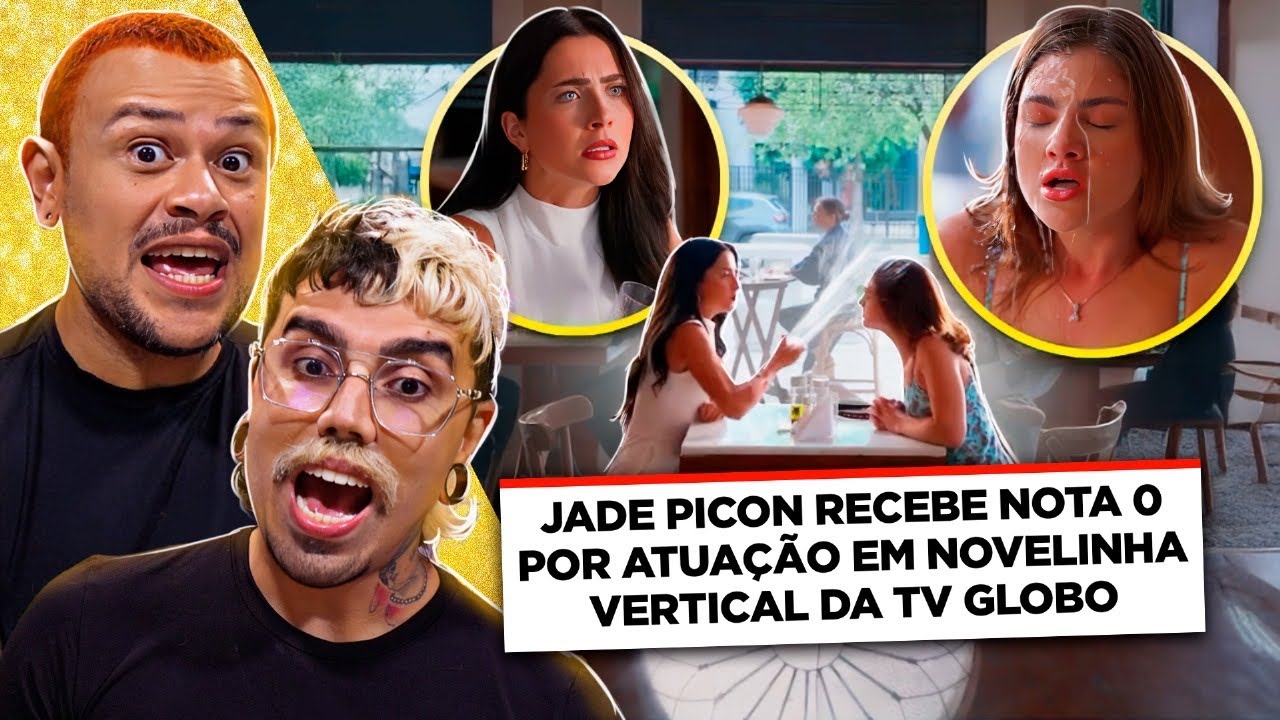 REAGINDO &Agrave; NOVELA VERTICAL COM JADE PICON - PARTE 2 | Diva Depress&atilde;o