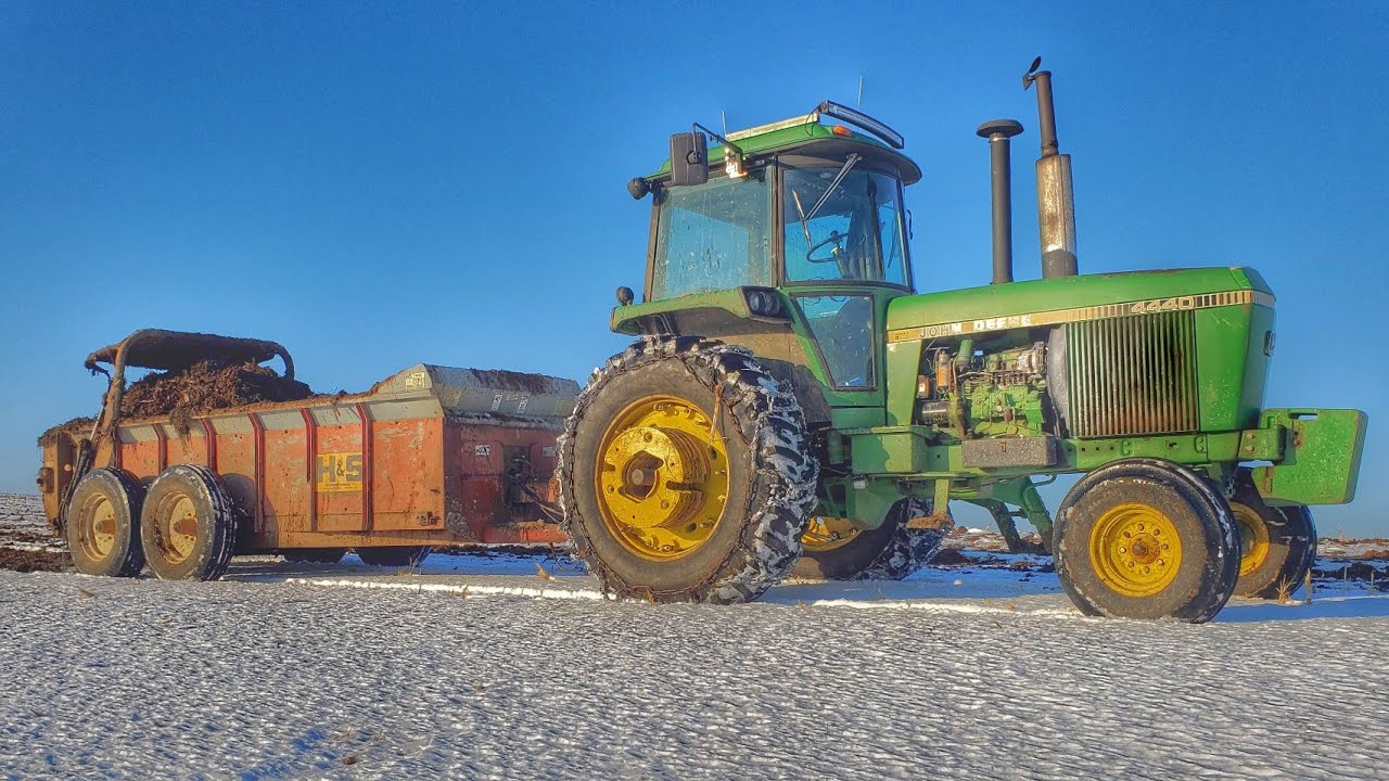 Winter Manure Spreading