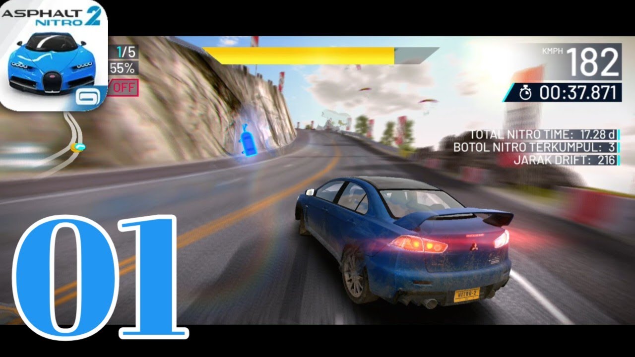 Asphalt Nitro 2 Gameplay Android Part #01