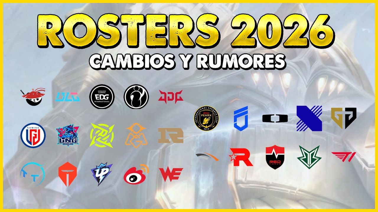 LCK/LPL ROSTERS 2026 | ANALISIS