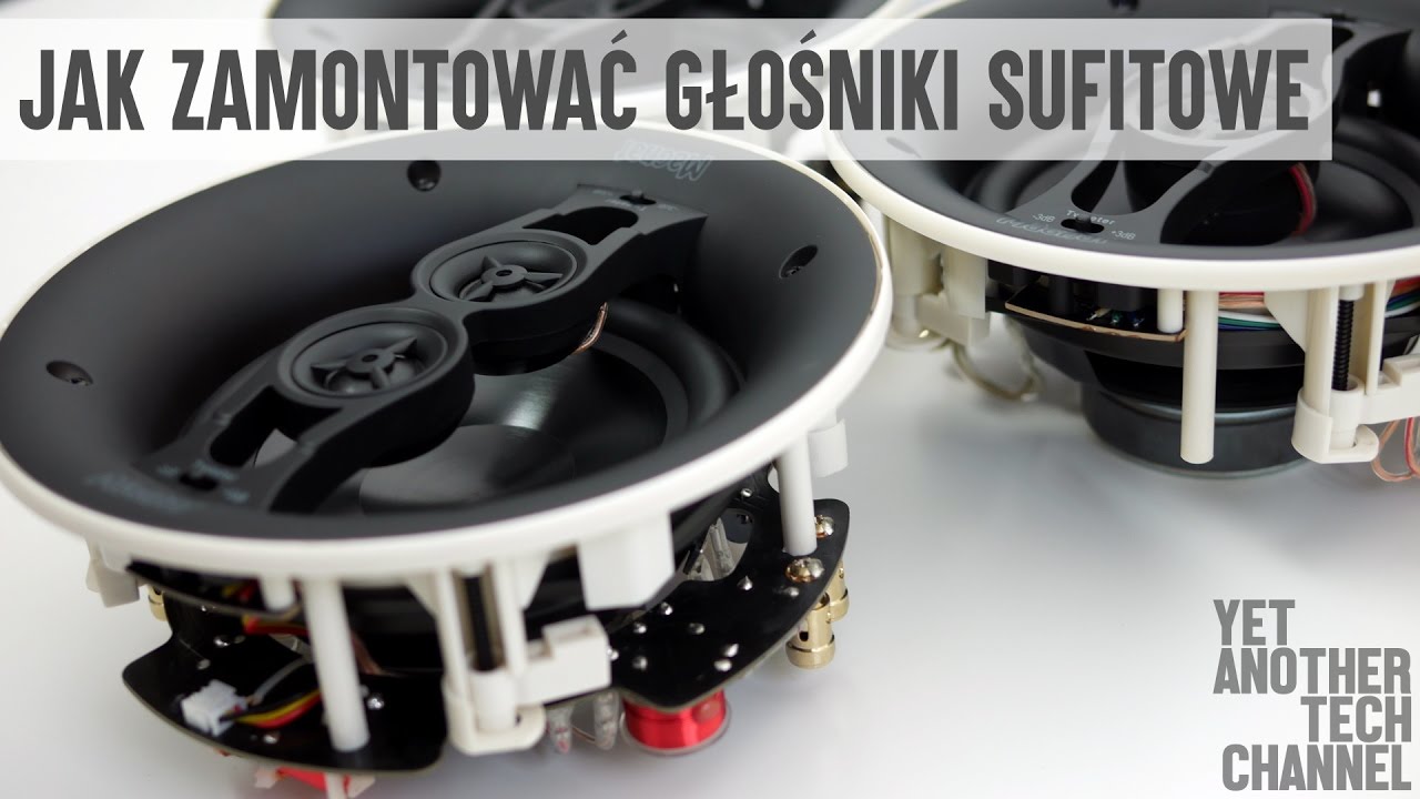 Jak zamontować głośniki sufitowe - Magnat ICQ 62, Magnat ICQ 262