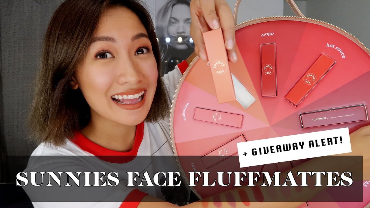 Sunnies Face Fluffmatte Swatches & Review + Giveaway! | Laureen Uy