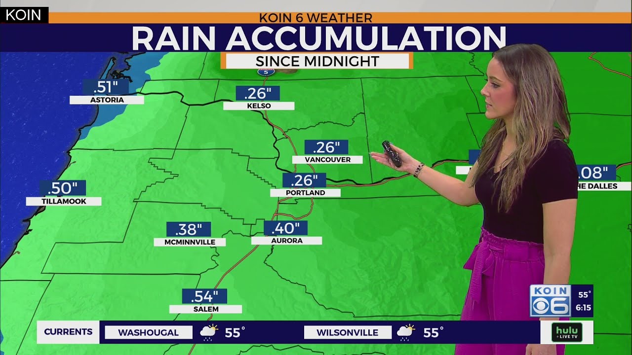 Weather forecast: A wet and gusty start to the week around the PNW