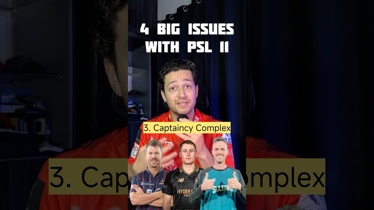 4 Big Issues with PSL 11 #sport #cricket #psl11 #psl2026 #pakistansuperleague
