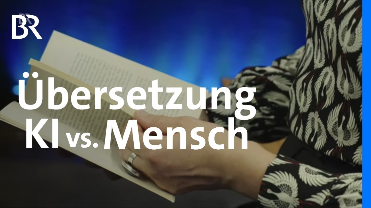 Literatur und Buchhandel: Wer &uuml;bersetzt schneller ein Buch &middot; Mensch oder KI? | STATIONEN | BR