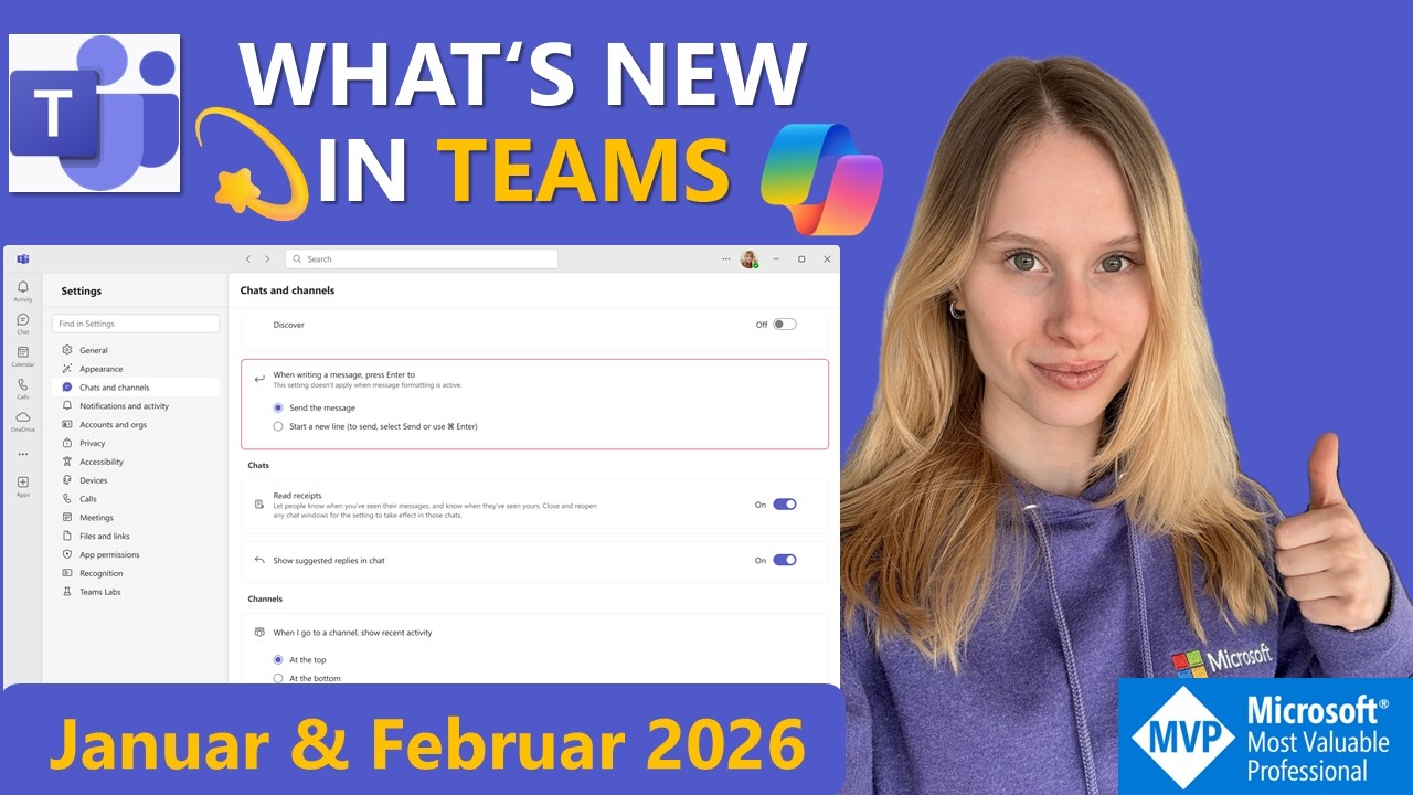 Microsoft Teams Updates Januar & Februar 2026